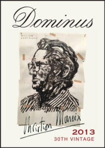 Dominus 30th Vintage Christian Moueix label